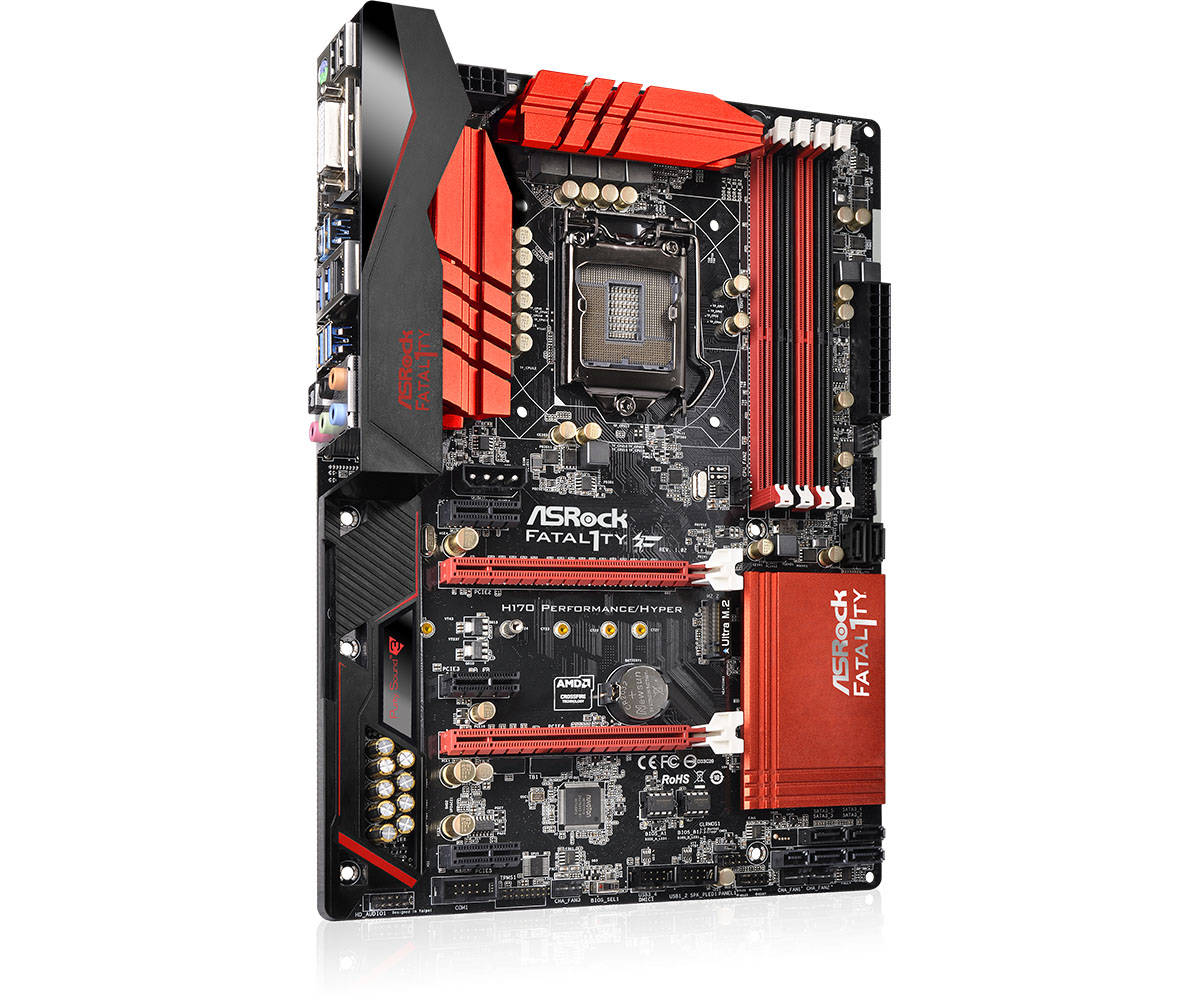 Asrock Fatal1ty H170 Performance/Hyper - Motherboard